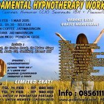 Workshop Hipnoterapi – Jakarta