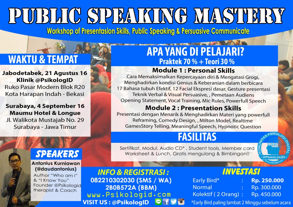 Workshop Public Speaking