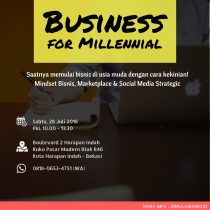 Seminar : Business for Millennials