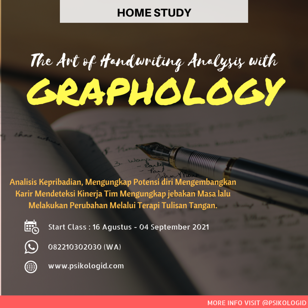 seminar workshop grafologi graphology