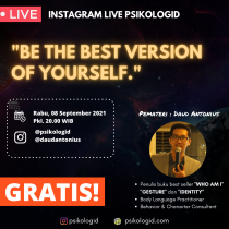 Live Instagram : Be The Best Version of Yourself