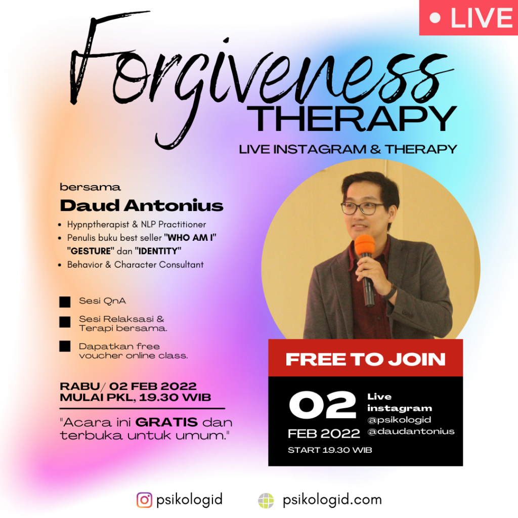 Live IG : Forgiveness Therapy