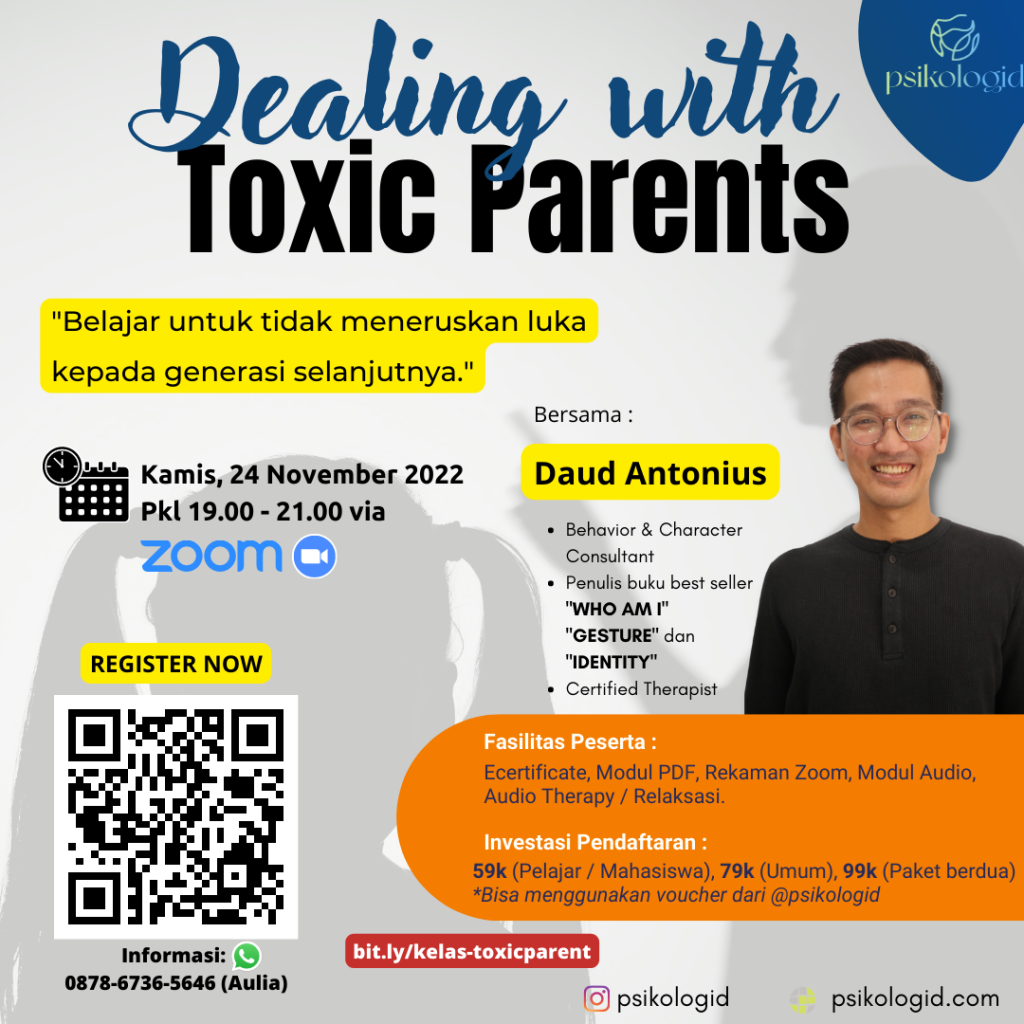 Kelas Zoom : Dealing with Toxic Parents