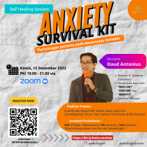 Kelas Zoom : Anxiety Survival Kit